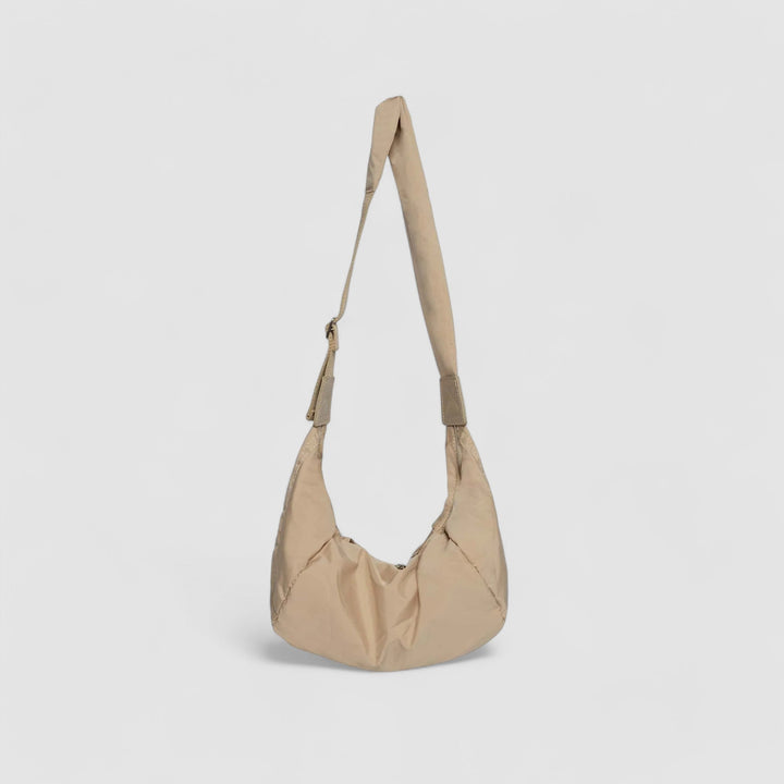 Puffer Shoulder Bag Women – Vegan Leather Hobo Bag with Zipper