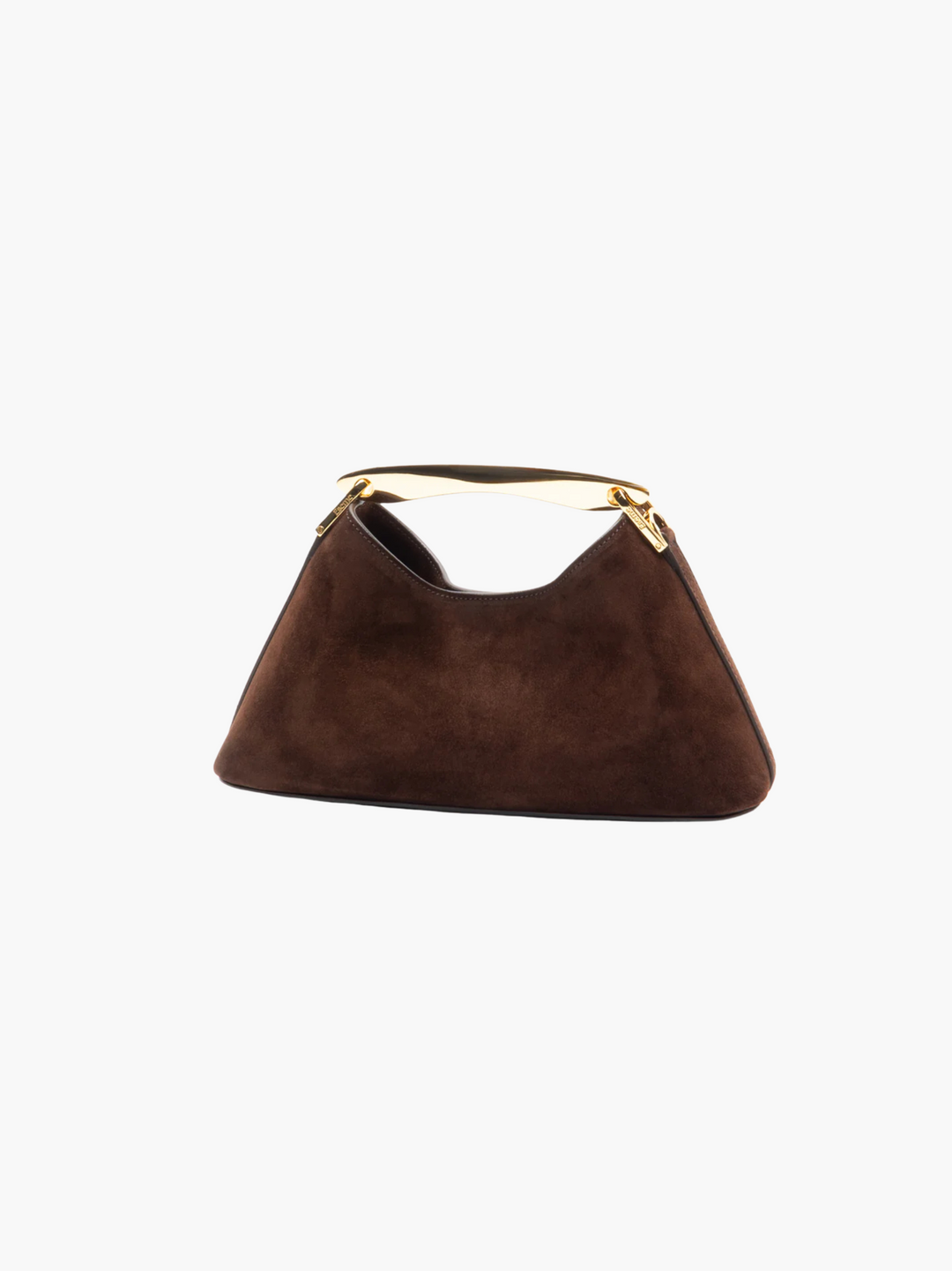 Luxurious mini handbag made of vegan suede – elegant look
