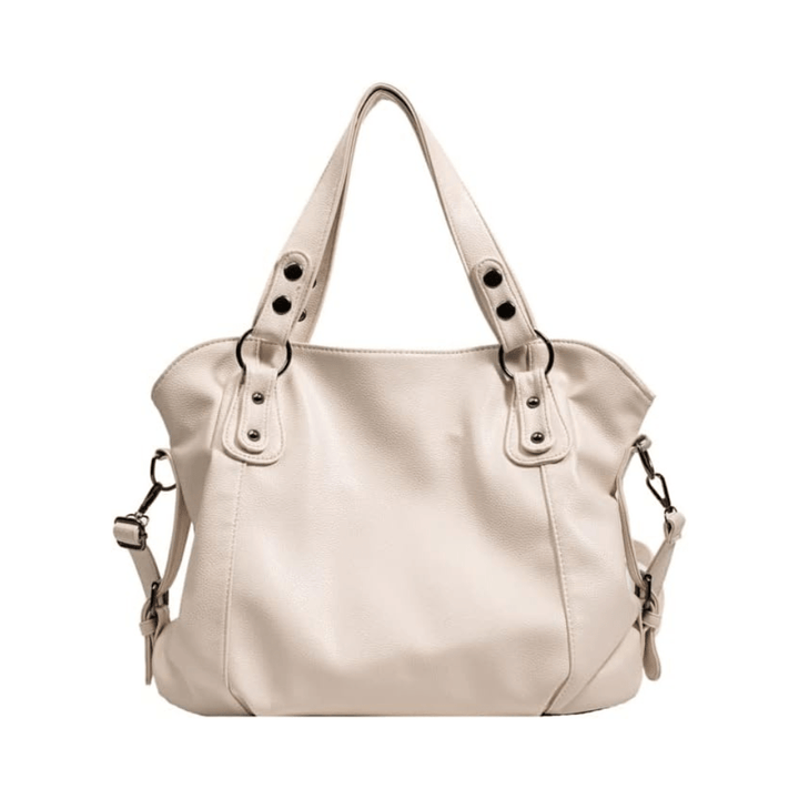 Elegant tote bag made of faux leather