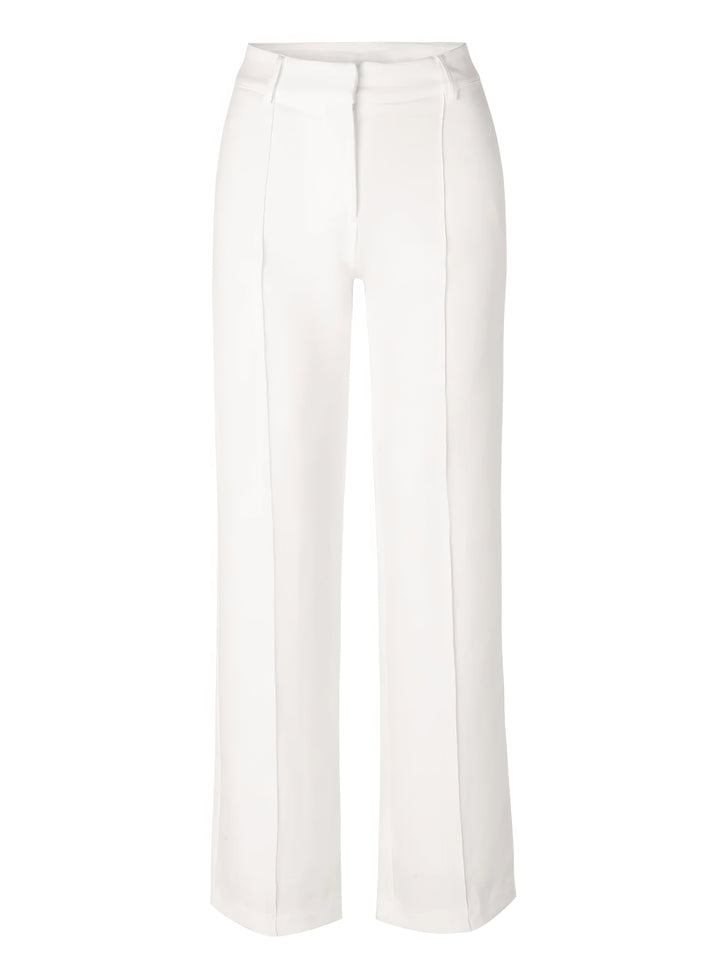 Women's high-waist pants with straight leg – Elegant business look