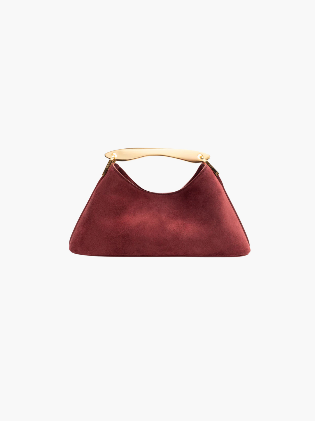 Luxurious mini handbag made of vegan suede – elegant look