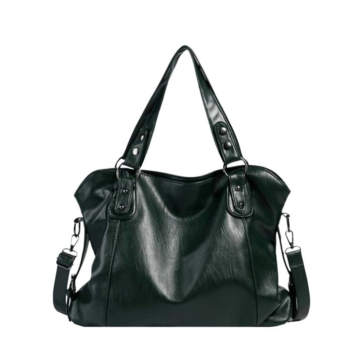 Elegant tote bag made of faux leather