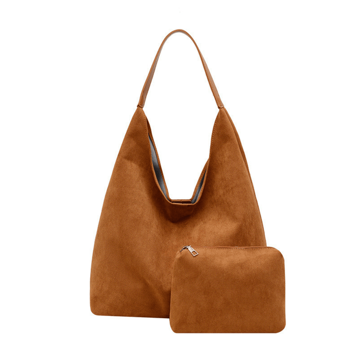 Vegan leather beach bag – Large summer bag with rope handles