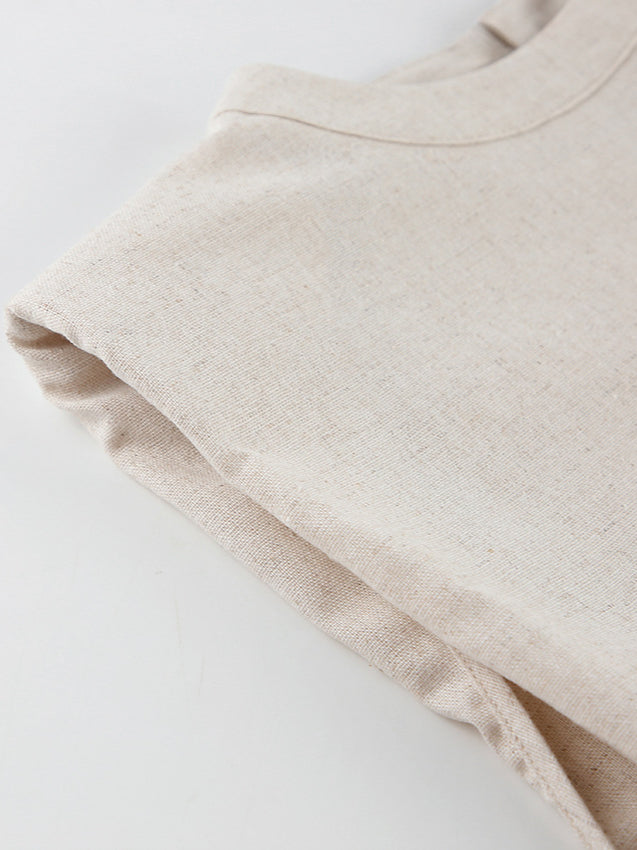 Women's Linen Set – Loose Fit – 2-piece Summer Outfit