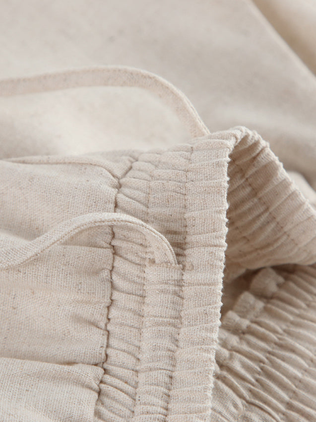 Women's Linen Set – Loose Fit – 2-piece Summer Outfit