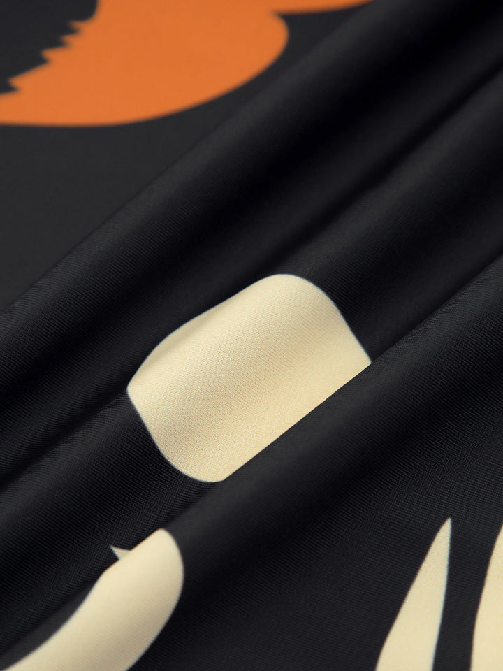 Asymmetric bikini set with bird print – trendy summer look