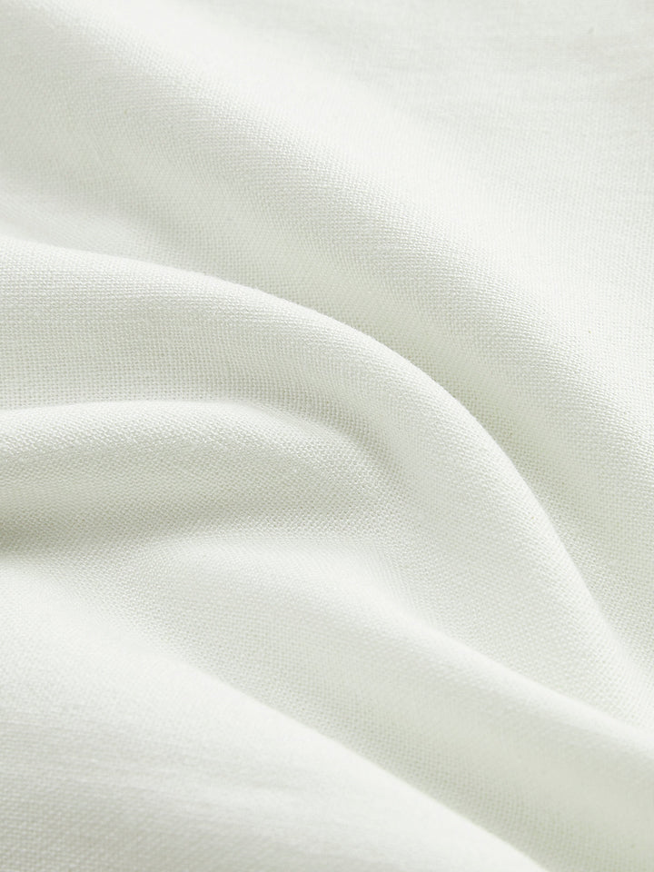 Linen Blend Cutout Mini Dress – Sleeveless O-Ring Summer Dress