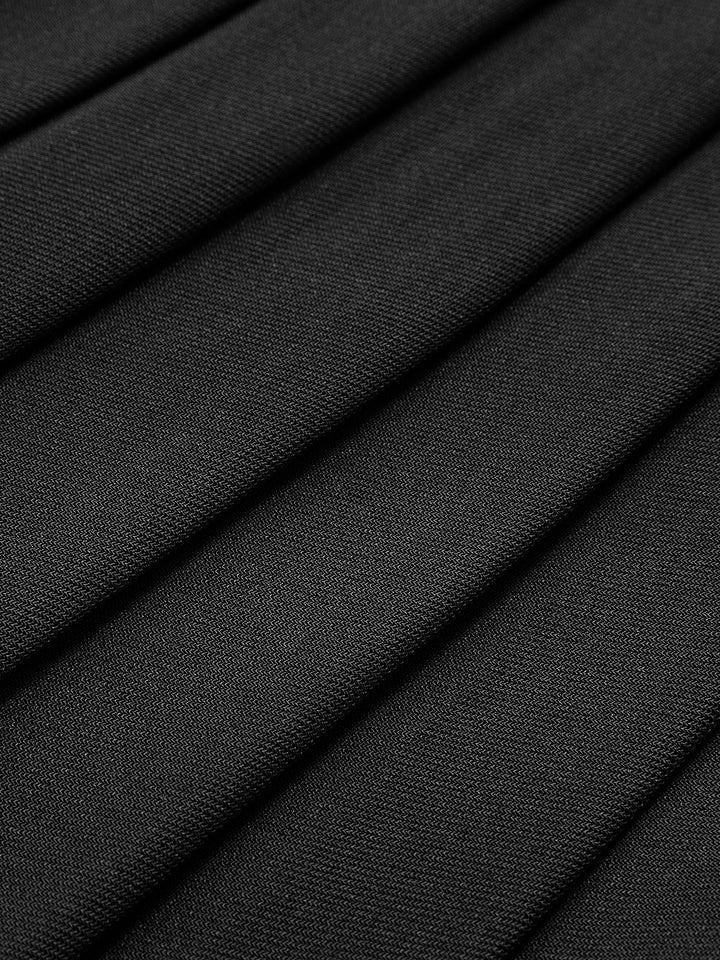 Women's Suit Vest & Pleated Mini Skirt Two-Piece Set