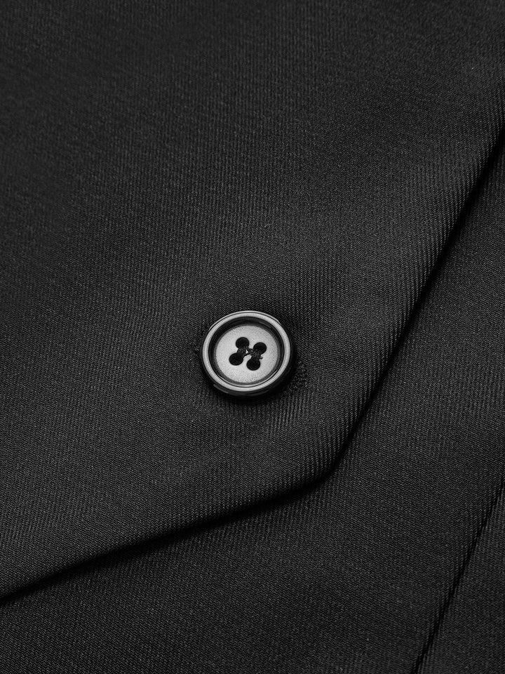 Women's Suit Vest & Pleated Mini Skirt Two-Piece Set