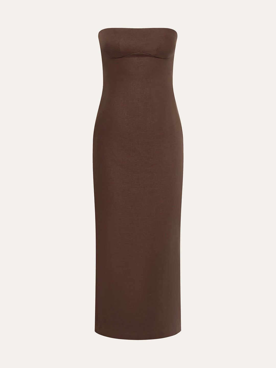 Robe maxi sans manches avec motif floral – Élégante robe d'été