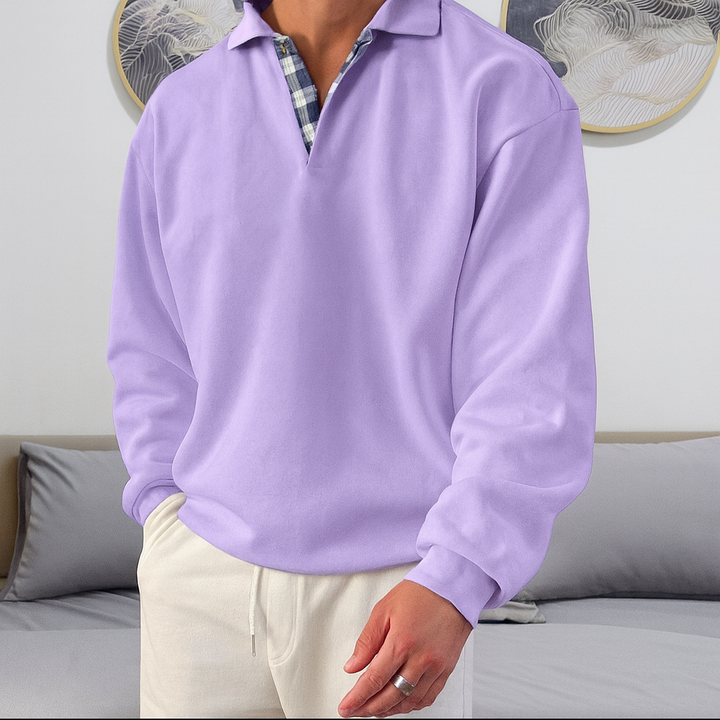 Men's Sweater Casual Collar High-Quality Fabric Casual