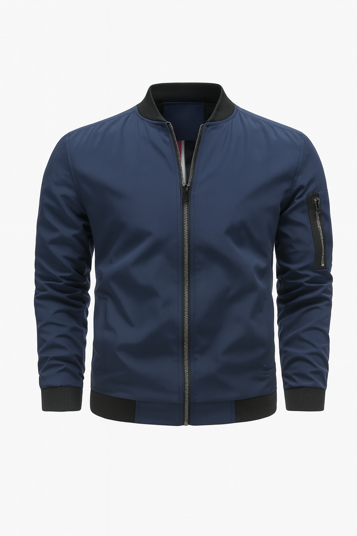 Men's bomber jacket light material classic