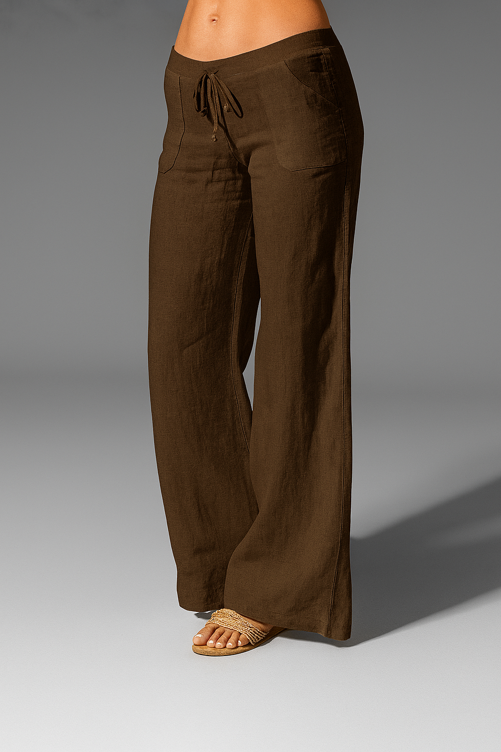 Women's Linen Pants Summer – Wide Cut, Breathable, Elegant