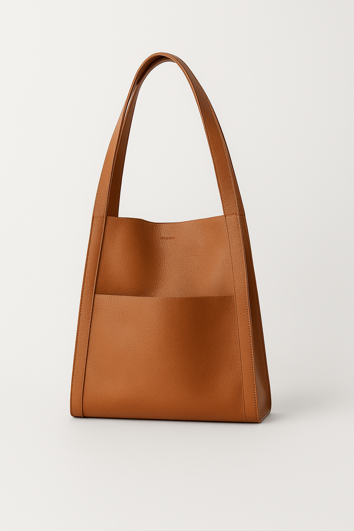 Damenhandtasche aus Veganes Leder – Klassische Schultertasche für Alltag & Büro