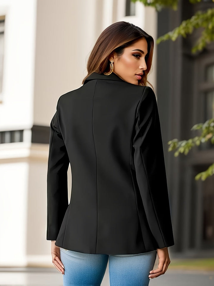 Women's Blazer Suede-Look Tailored