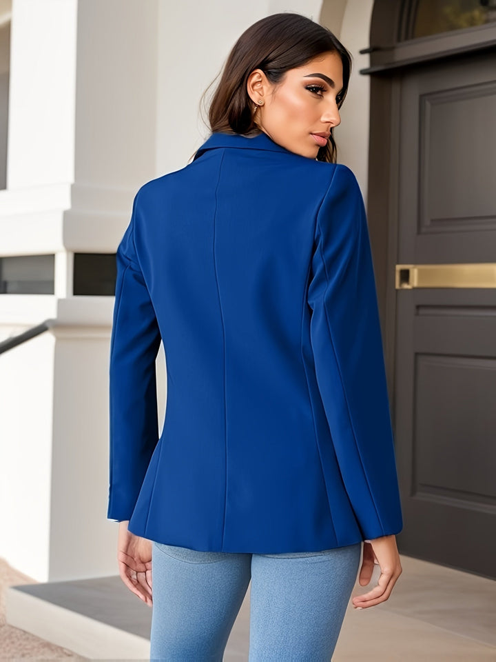 Women's Blazer Suede-Look Tailored