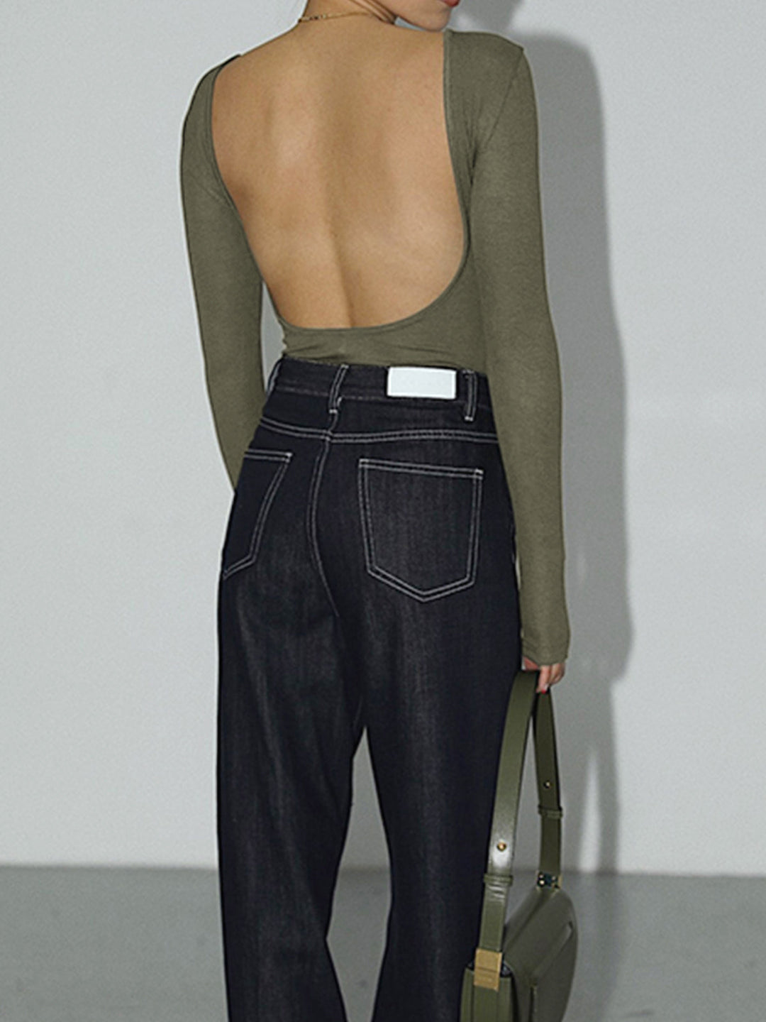 Women's Backless Bodysuit