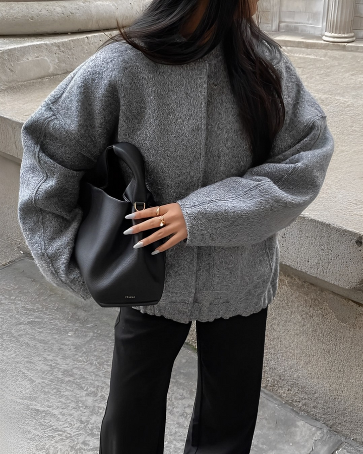 Women's bomber jacket cotton oversized style