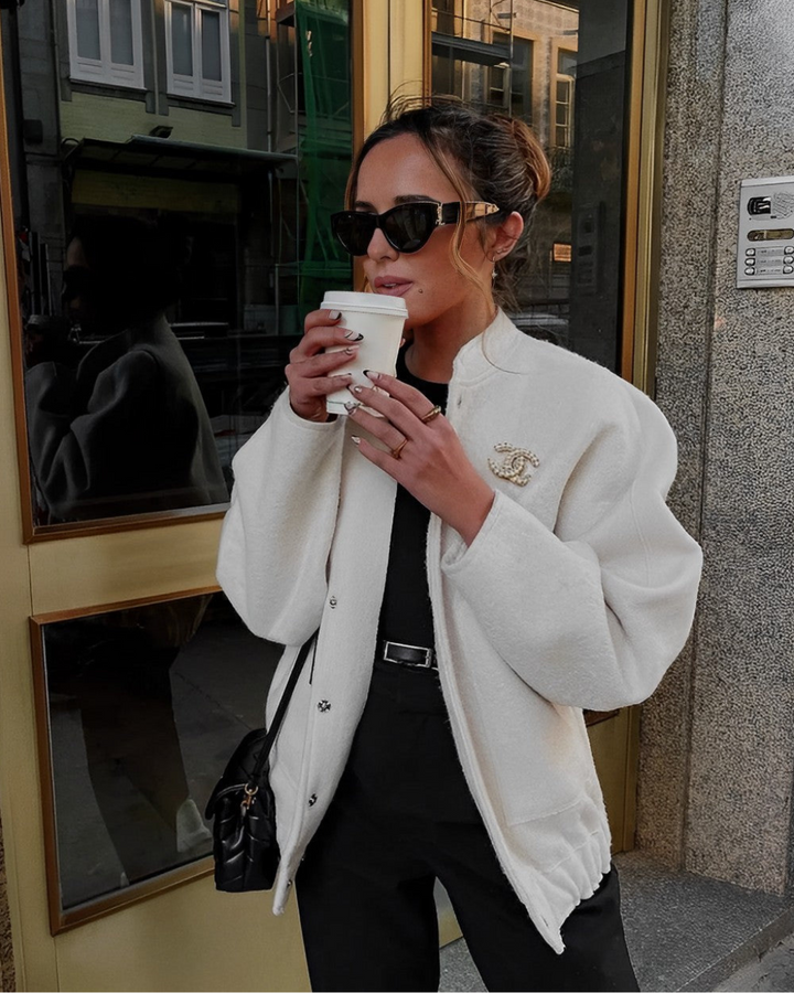 Women's bomber jacket cotton oversized style