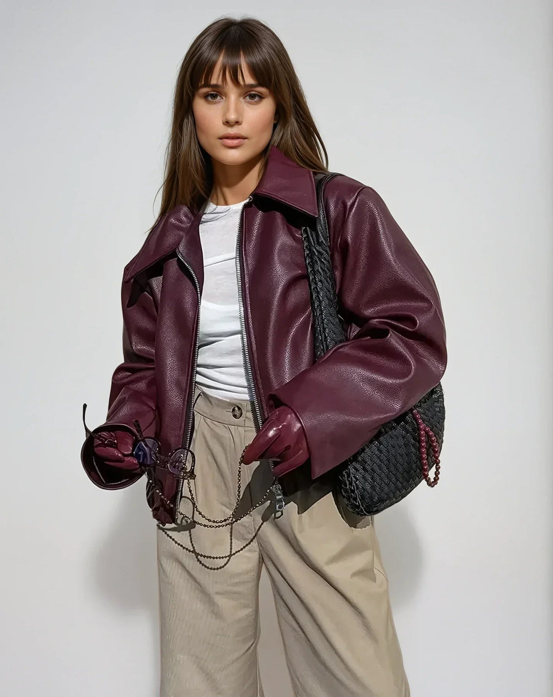 Women's Jacket High-Quality Fabric Classic Style