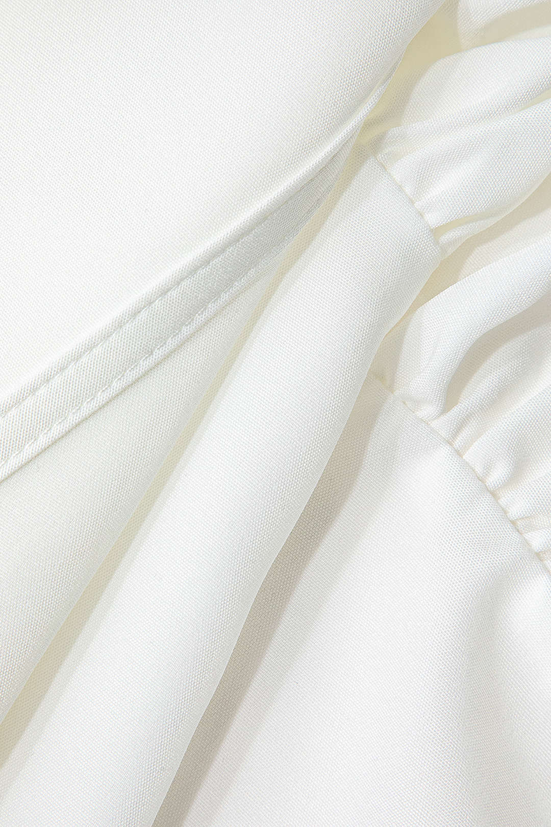 Women's corset top with peplum and tie band