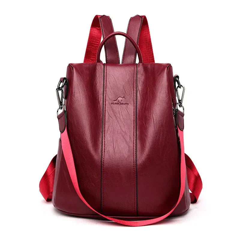 Damen Laptop Rucksack Modern Mit Ergonomischem Design Und Anti-Diebstahl-Funktionen