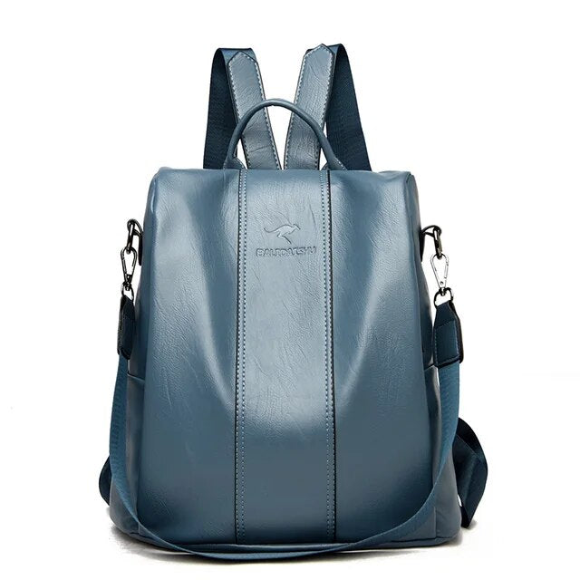 Damen Laptop Rucksack Modern Mit Ergonomischem Design Und Anti-Diebstahl-Funktionen