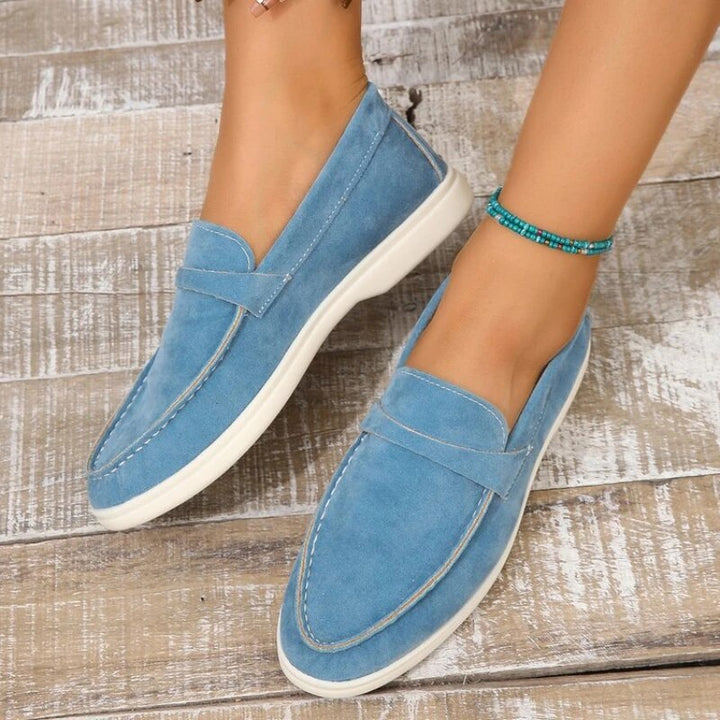 Women's Loafer Suede Elegant Slipper Slip-Ons