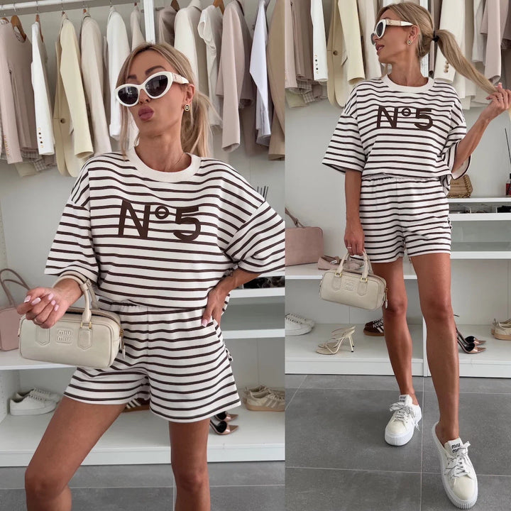 Women's Loungewear Suit Cotton Loose Fit