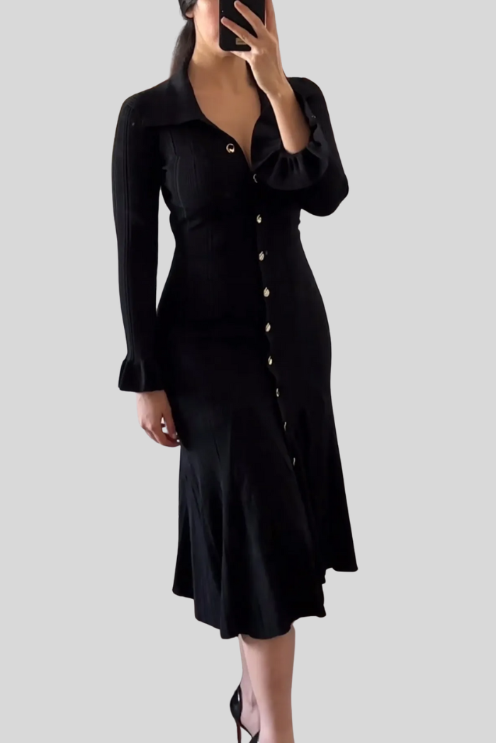 Women's maxi dress elegant for wedding guest and celebrations