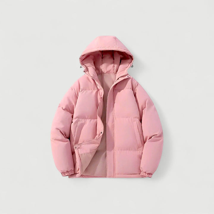 Women's Lightweight Puffer Jacket With Hood