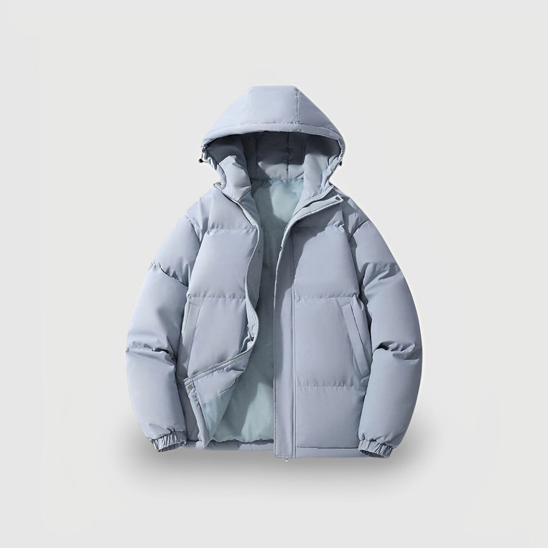 Women's Lightweight Puffer Jacket With Hood
