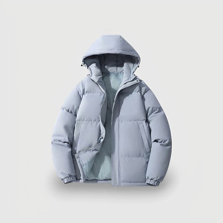 Women's Lightweight Puffer Jacket With Hood
