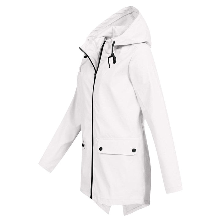 Women's Waterproof Breathable Rain Jacket With Hood