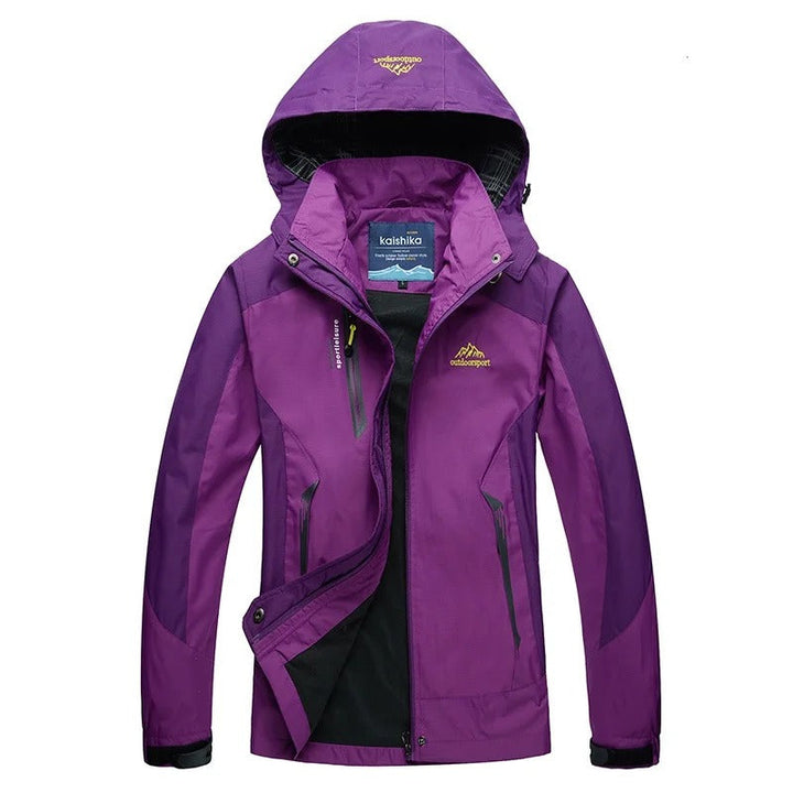Women's Ski Jacket Waterproof With Hood Sporty
