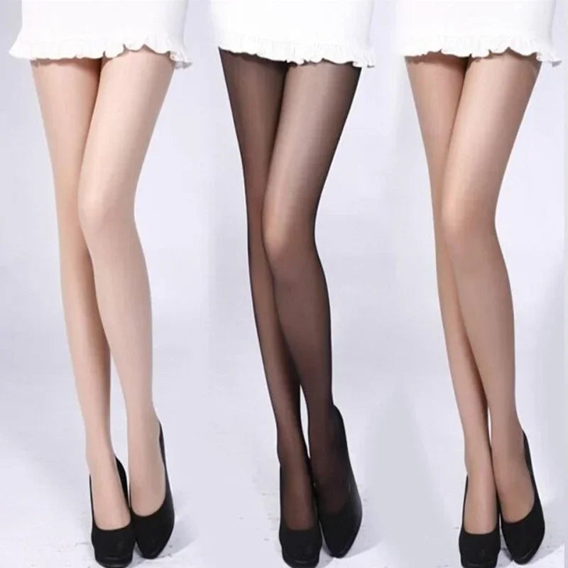 Collants femme taille haute coupe élégante