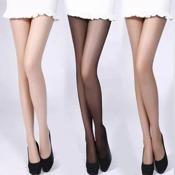 Collants femme taille haute coupe élégante