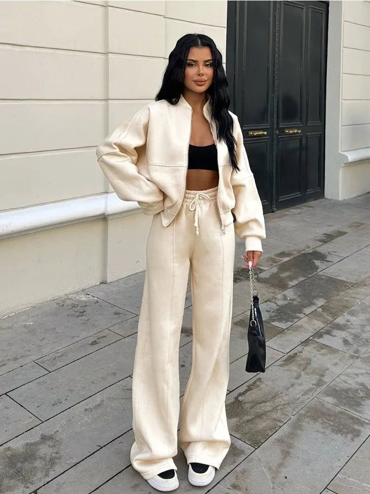 Women's Tracksuit Set Comfortable Minimalistic