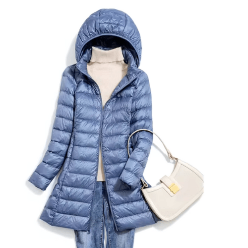 Women's jacket light with hood stylish and versatile