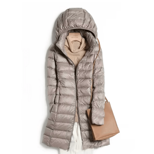 Women's jacket light with hood stylish and versatile