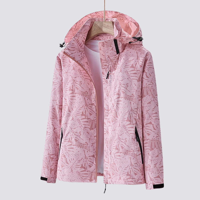 Women's jacket waterproof and windproof breathable functional