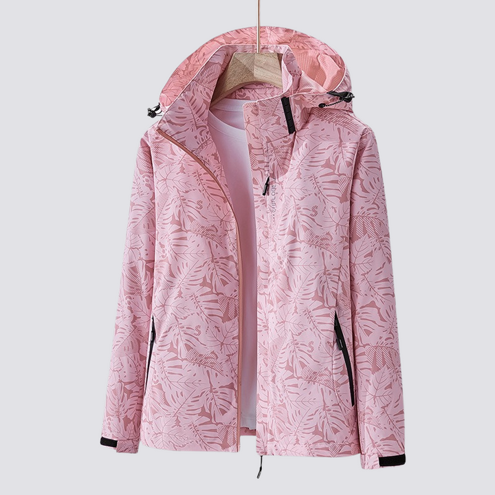 Women's jacket waterproof and windproof breathable functional
