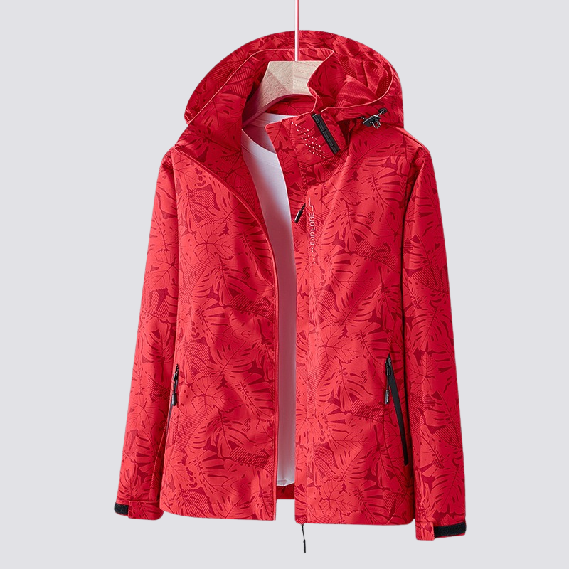 Women's jacket waterproof and windproof breathable functional