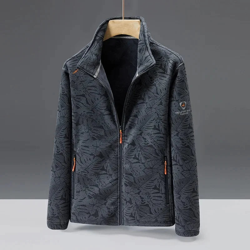 Men's Fleece Jacket Warm - Style Comfort