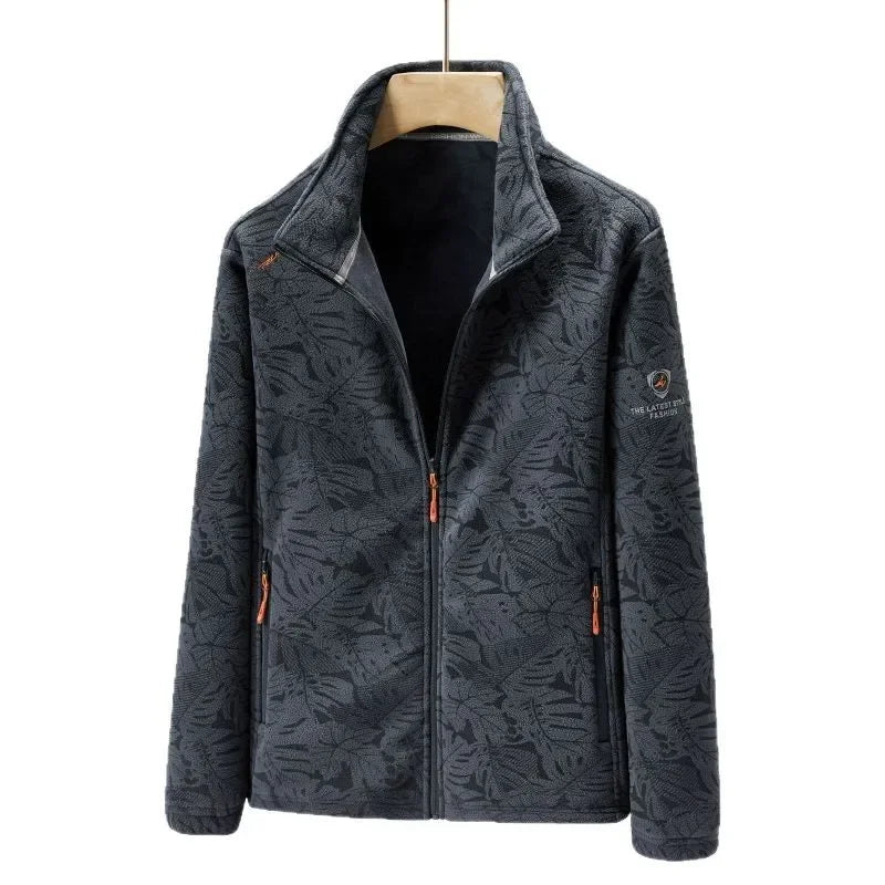 Men's Fleece Jacket Warm - Style Comfort