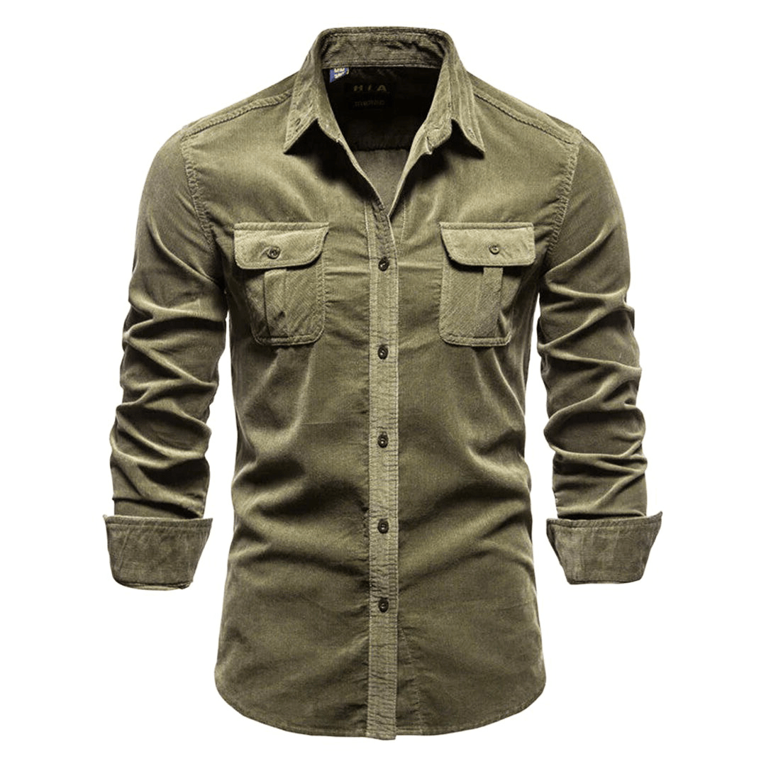 Men's Modern Shirt Long Sleeve - Perfect For Both Formal And Casual Occasions