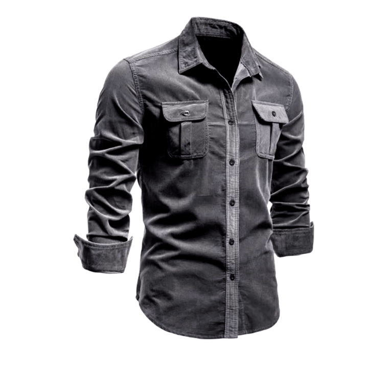 Men's Modern Shirt Long Sleeve - Perfect For Both Formal And Casual Occasions