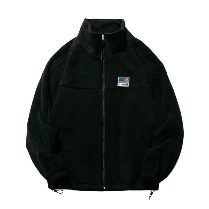 Men's Jacket Zip Down Fleece Outdoor