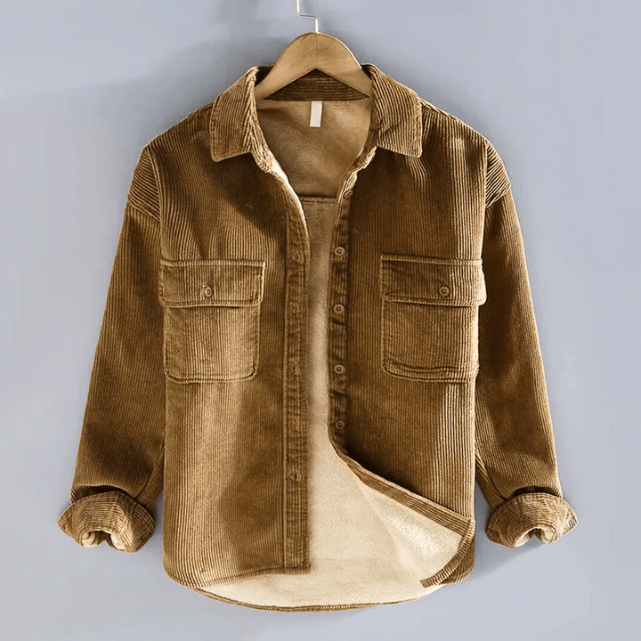 Men's Overshirt Corduroy Trendy and Comfortable