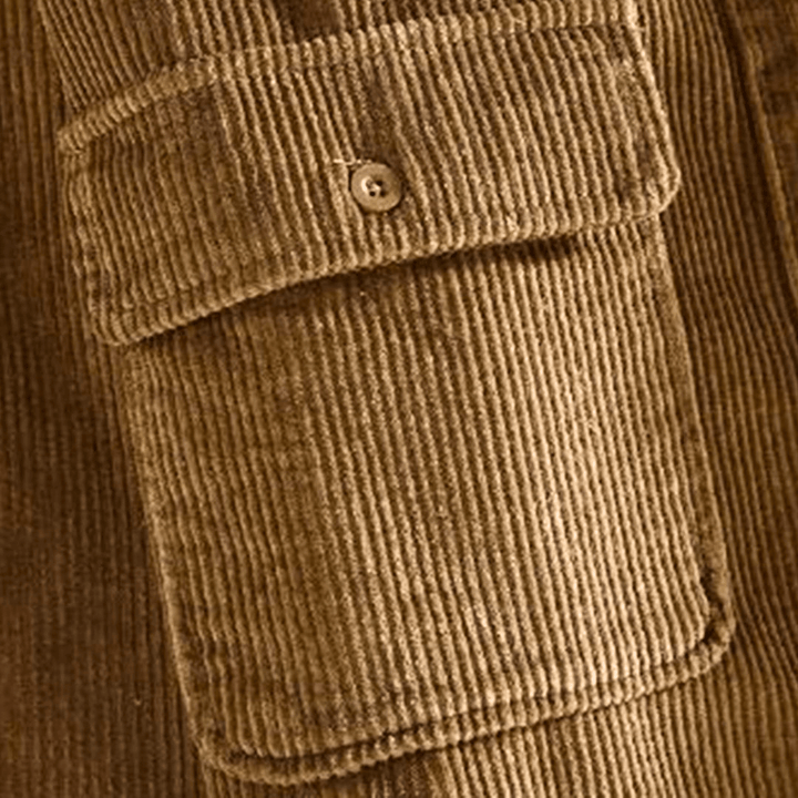 Men's Overshirt Corduroy Trendy and Comfortable